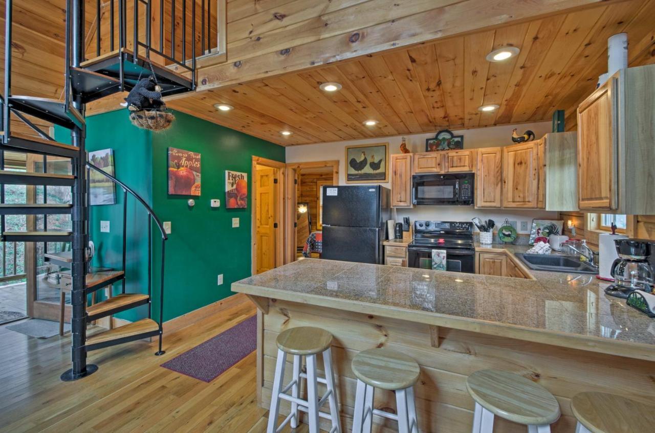 Bryson City Vacation Rental With Hot Tub And Fire Pit! Exterior foto