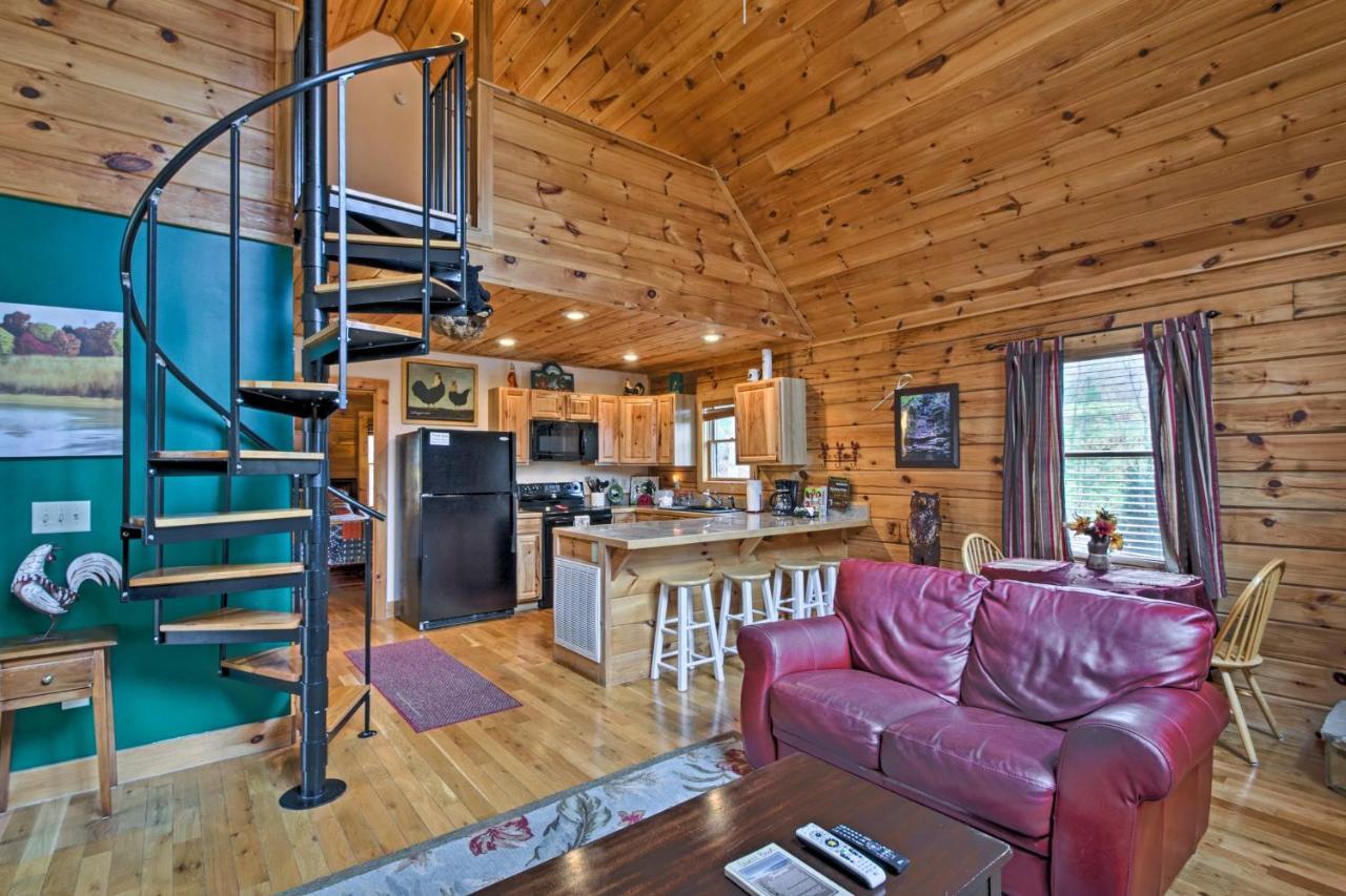 Bryson City Vacation Rental With Hot Tub And Fire Pit! Exterior foto