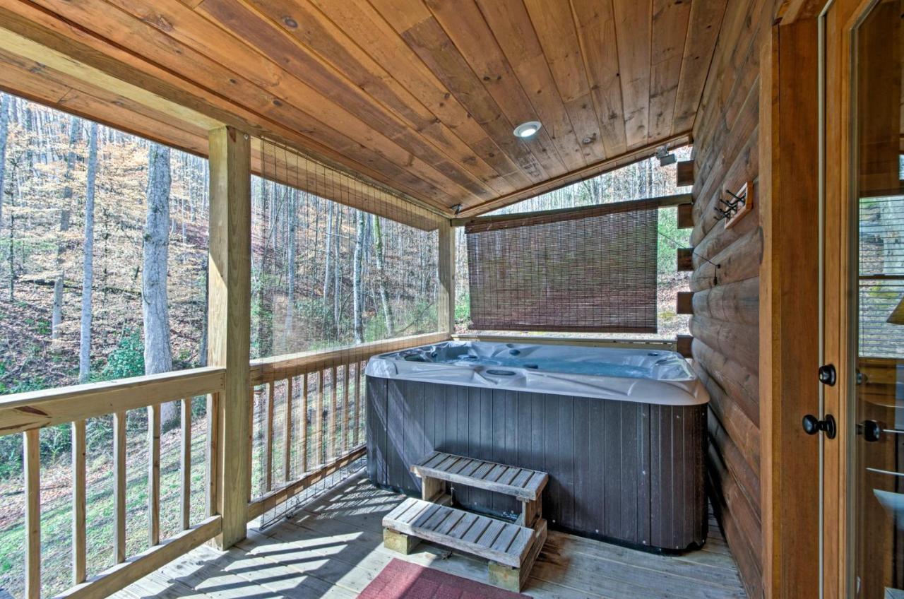 Bryson City Vacation Rental With Hot Tub And Fire Pit! Exterior foto