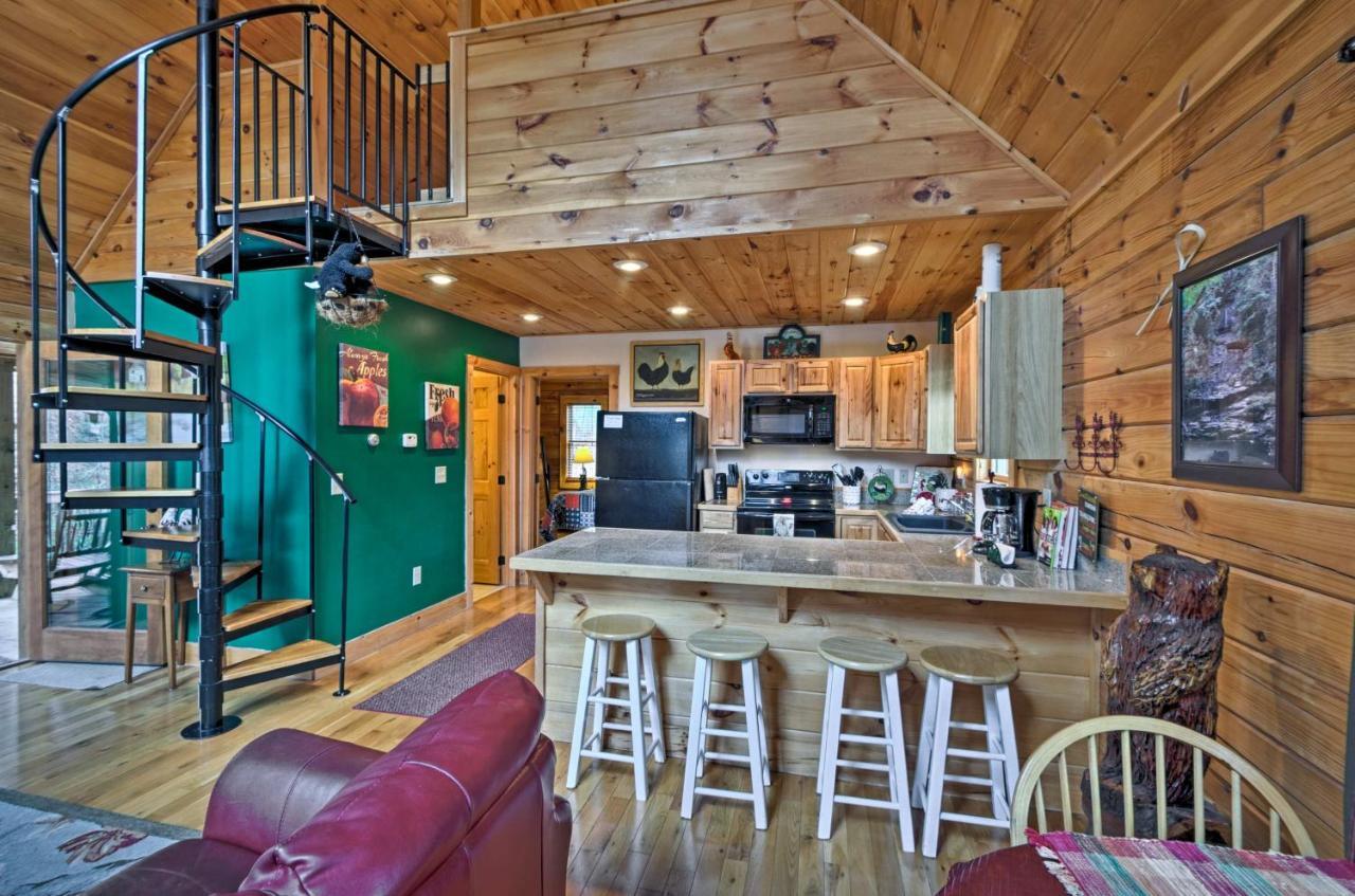 Bryson City Vacation Rental With Hot Tub And Fire Pit! Exterior foto