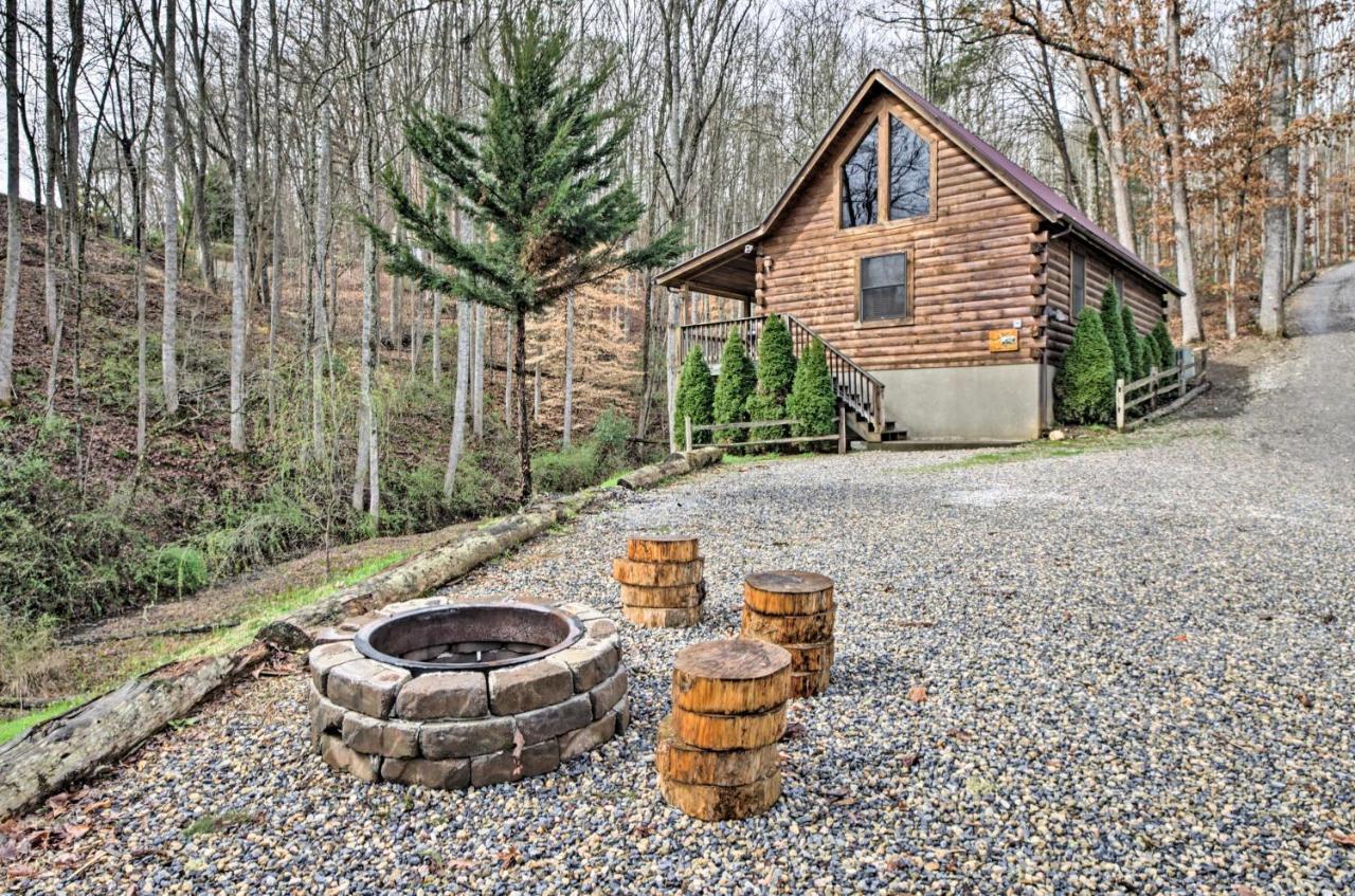 Bryson City Vacation Rental With Hot Tub And Fire Pit! Exterior foto