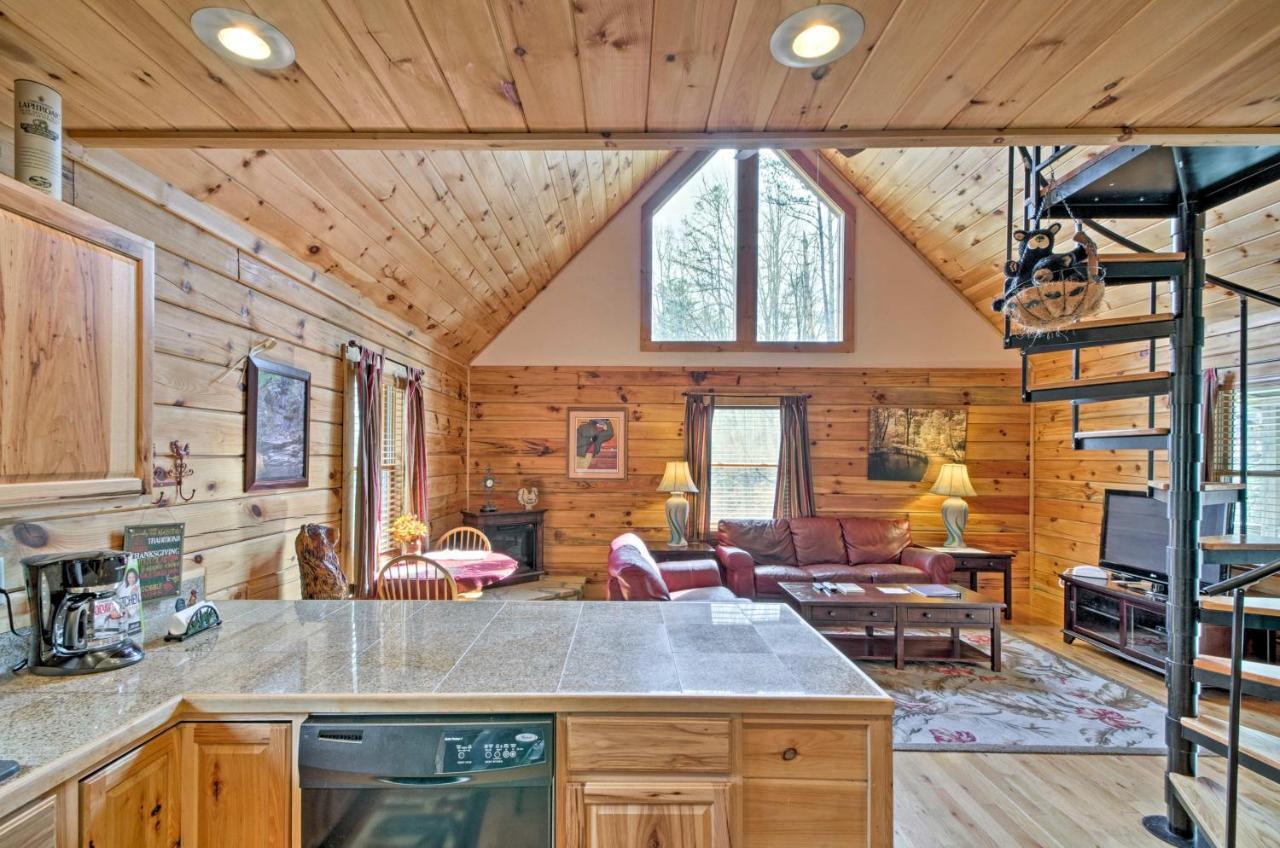 Bryson City Vacation Rental With Hot Tub And Fire Pit! Exterior foto